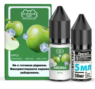 Набір Flavorlab Puff 10 мл 50 мг Яблуко