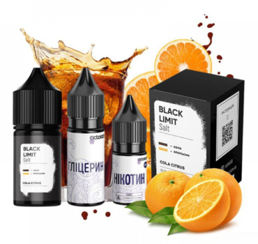 Набір Octobar Black Limit 30 мл 50 мг Cola Citrus