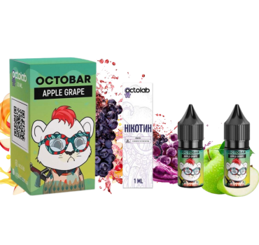 Набір Octobar NFT 10 мл 50 мг Apple Grape