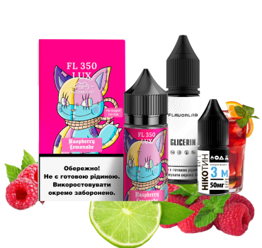 Набір Flavorlab FL350 30 мл 65 мг Малиновий лимонад
