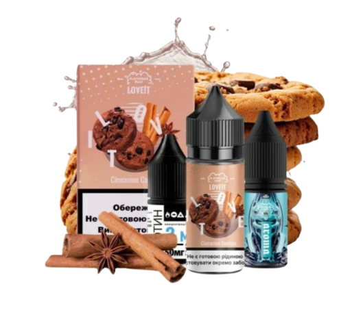 Набір Flavorlab Love It 30 мл 50 мг Печиво з корицею
